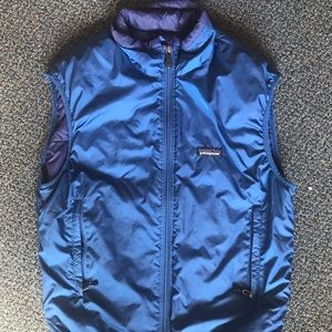 Blue PATAGONIA puffer vest
